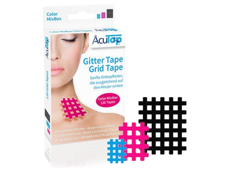 Zdjęcie przedstawia wyrób medyczny AcuTop Gitter MixBox Color, plaster.