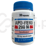 Apo-Feno 200 M, kapsułki twarde, 200 mg