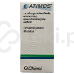 Atimos, aerozol inhalacyjny, roztwór, 12 µg/dawkę odmierzoną