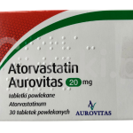 Atorvastatin Aurovitas, tabletki powlekane, 20 mg