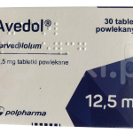 Avedol, tabletki powlekane, 12,5 mg