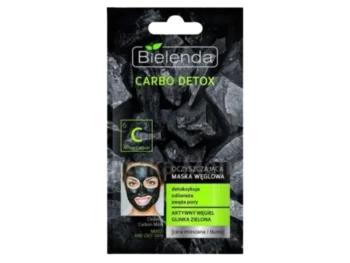 Zdjęcie produktu BIELENDA CARBO DETOX oczyszczająca maska węglowa do cery mieszanej i tłustej