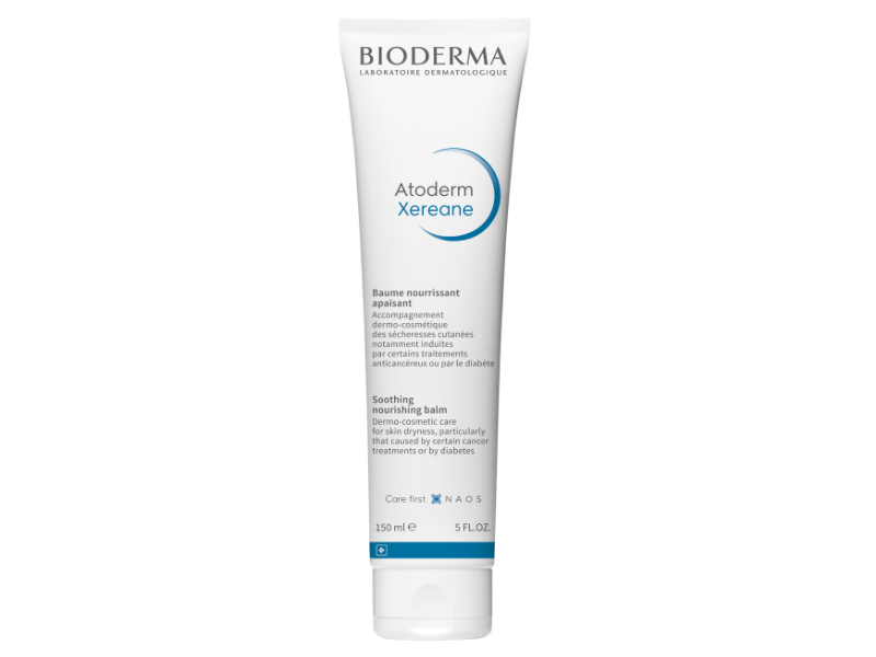 Zdjęcie przedstawia dermokosmetyk Bioderma Atoderm Xereane nawilżający o działaniu łagodzącym, balsam.