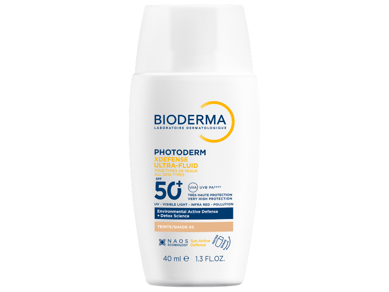 Bioderma Photoderm XDefense Ultra-Fluid SPF 50+, kolor 02