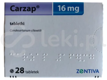 Zdjęcie produktu Carzap, tabletki, 16 mg