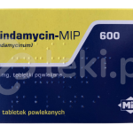 Clindamycin-MIP 600, tabletki powlekane, 600 mg