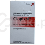 Clopixol, tabletki powlekane, 10 mg