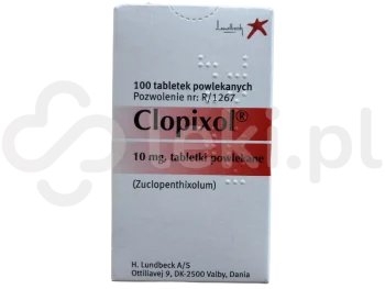 Zdjęcie produktu Clopixol, tabletki powlekane, 10 mg