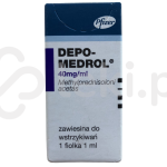 Depo-Medrol, zawiesina do wstrzykiwań, 40 mg/ml