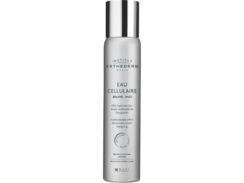 Zdjęcie przedstawia dermokosmetyk Esthederm Cellular Water Mist woda komórkowa o działaniu nawilżającym antyoksydacyjnym i energetyzującym, mgiełka.