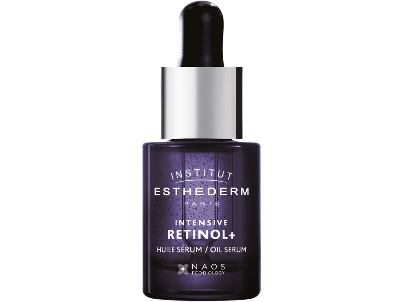 Zdjęcie przedstawia dermokosmetyk Esthederm Intensive Retinol Oil, serum.