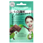 Eveline Look Delicious wygładzająca bio maseczka z naturalnym peelingiem, maska