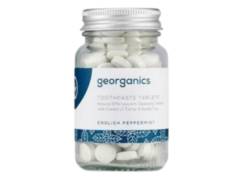 Zdjęcie produktu Georganics naturalne tabletki do mycia zębów, English Peppermint