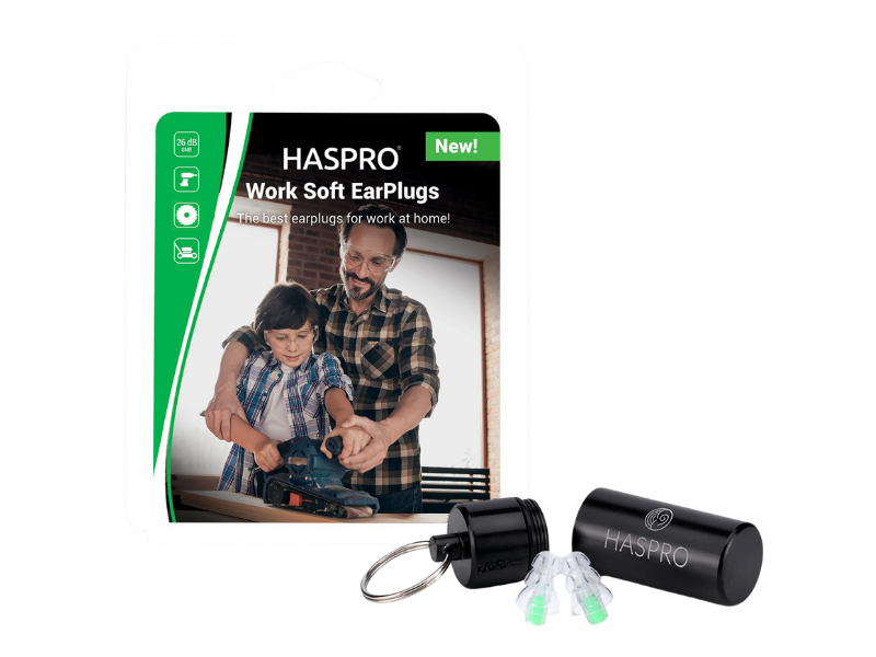 Zdjęcie przedstawia wyrób medyczny HASPRO Work Soft Universal, zatyczki.