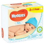 HUGGIES PURE, chusteczki