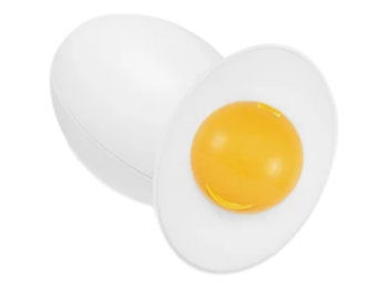 Zdjęcie przedstawia kosmetyk Holika Holika Sleek Egg Skin peeling gel.