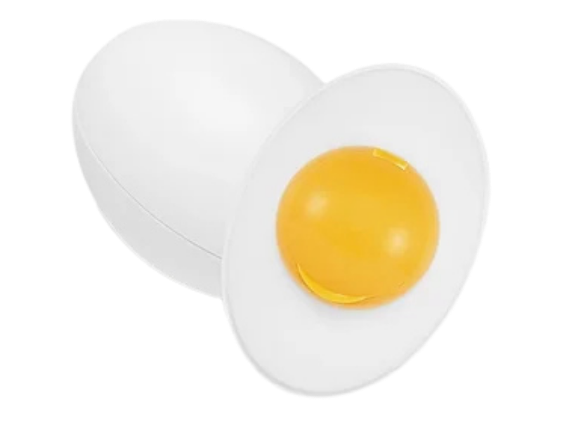 Zdjęcie przedstawia kosmetyk Holika Holika Sleek Egg Skin peeling gel.
