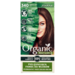 Joanna Organic Naturia Vegan farba pielęgnująca do włosów, 340 herbaciany