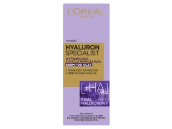 Zdjęcie produktu L’Oreal Paris Hyaluron Specialist wypełniająca kuracja nawilżająca pod oczy, krem