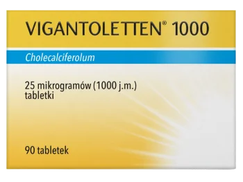 Zdjęcie produktu Vigantoletten 1000, tabletki, 0,025 mg