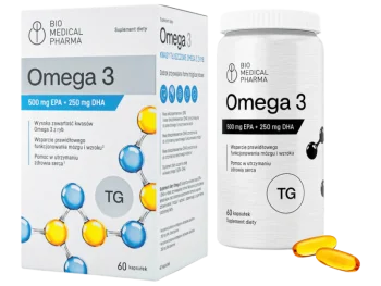 Zdjęcie produktu Bio Medical Pharma Omega 3, kapsułki