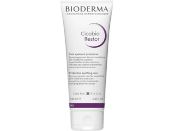 Zdjęcie przedstawia dermokosmetyk BIODERMA Cicabio Restor krem ochronno-regenerujący.