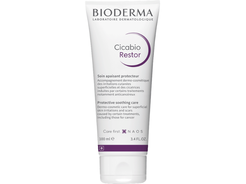 Zdjęcie przedstawia dermokosmetyk BIODERMA Cicabio Restor krem ochronno-regenerujący.
