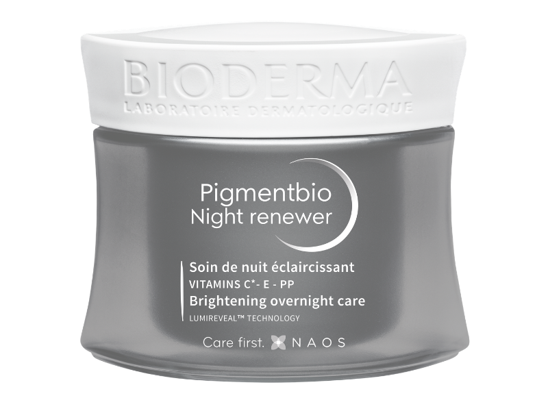 Zdjęcie przedstawia dermokosmetyk BIODERMA Pigmentbio Night Renewer, krem.
