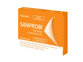 Zdjęcie produktu SANPROBI® Immuno + witamina D₃, kapsułki