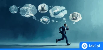 Ilustracja poradnika ADHD u dorosłych: suplementy zamiast leku? Historia Bartka