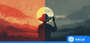Ilustracja poradnika Wyspy Kanaryjskie – ochrona przed UV, apteczka i zdrowie na wakacjach