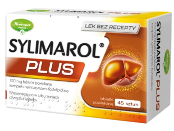 Zdjęcie produktu Sylimarol Plus, tabletki powlekane, 100 mg