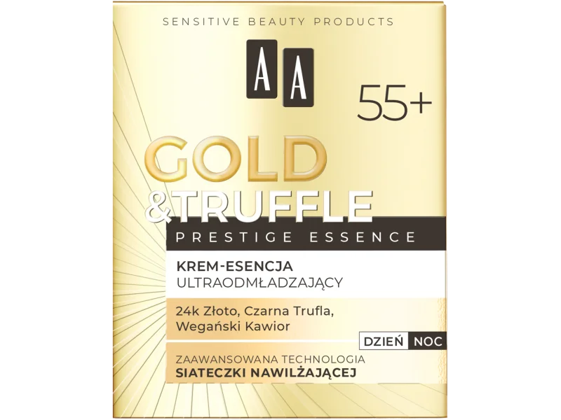 AA Gold & Truffles Prestige Essence 55+ ultraodmładzający krem-esencja