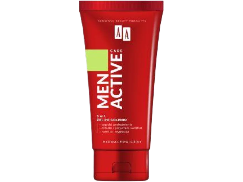 AA MEN ACTIVE CARE 3w1 po goleniu, żel