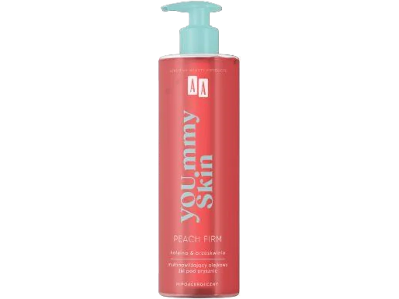 AA YOU.mmy Skin multinawilżający olejkowy żel pod prysznic Peach Firm
