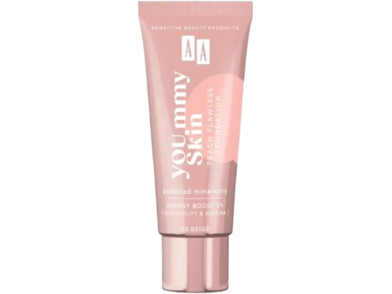 AA YOU.mmy Skin Peach Flawless Foundation, podkład