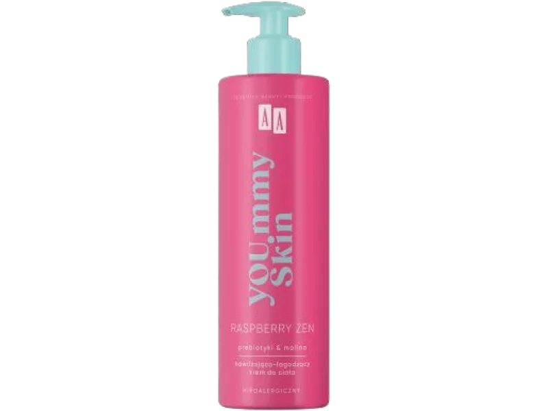 AA YOU.mmy Skin Raspberry Zen nawilżająco-łagodzący krem do ciała
