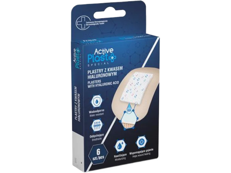 Active Plast Special z kwasem hialuronowym, plaster