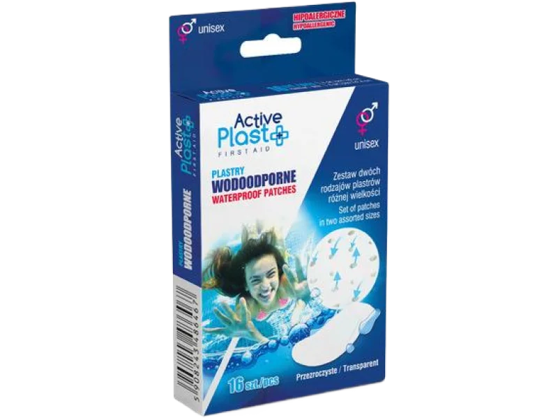 Active Plast wodoodporne, plaster