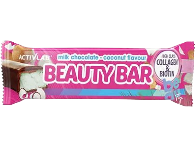 Activlab Beauty Bar, smak kokosowy, baton