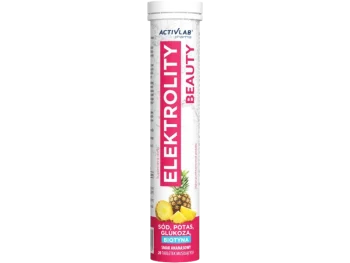 Zdjęcie produktu Activlab Pharma Elektrolity Beauty, smak ananasowy, tabletki musujące