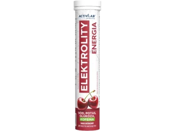 Zdjęcie produktu Activlab Pharma Elektrolity Energia, smak wiśniowy, tabletki musujące