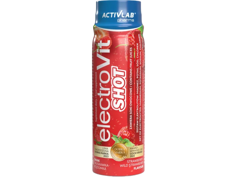 Activlab PharmaElectroVit Shot, smak truskawkowo-poziomkowy, napój