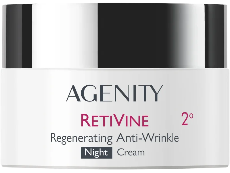 Agenity Retivine 2°, przeciwzmarszczkowy regenerujący na noc, krem