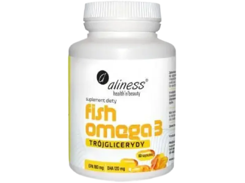 Aliness Fish Omega 3 trójglicerydy, kapsułki miękkie