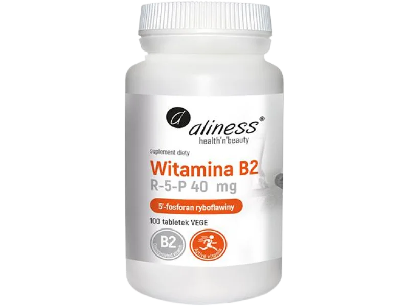Aliness witamina B2 R-5-P ryboflawina, tabletki