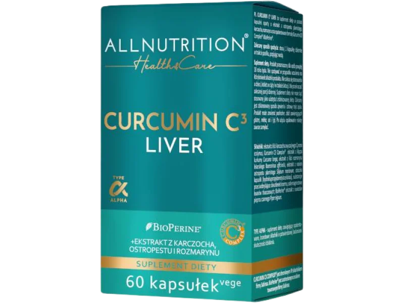Allnutrition Health & Care Curcumin C3 Liver, kapsułki