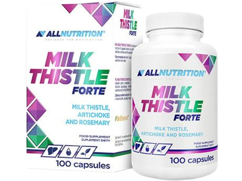 Allnutrition Milk Thistle Forte, kapsułki