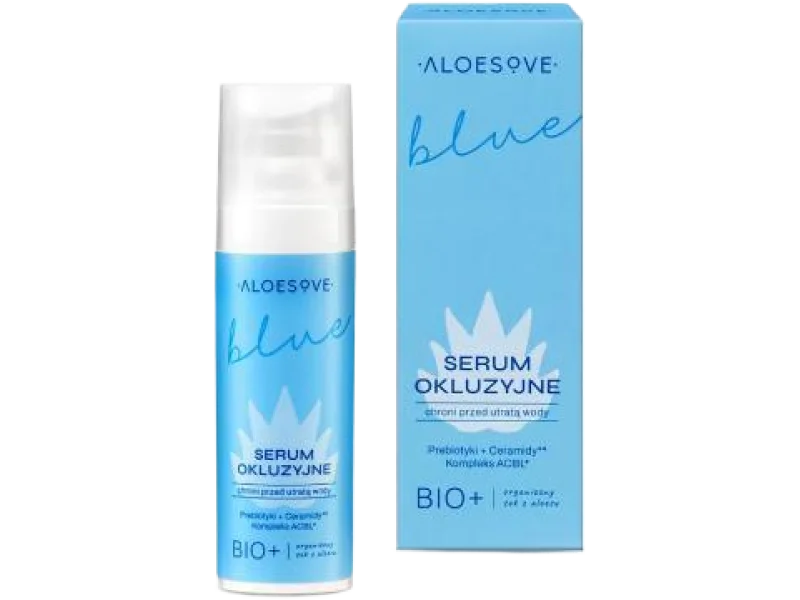 Aloesove Blue serum okluzyjne do twarzy