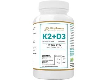 Zdjęcie produktu Altopharma Witamina K2 + D3, tabletki